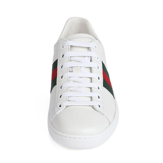 GUCCI 古驰 Gucci女鞋 女士Ace系列条纹织带小白鞋运动鞋 387993A3830 商品图4