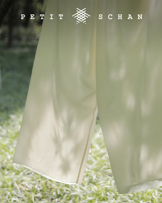 PETIT SCHAN小闪 CLO#046 Return to Zero 归零 重磅砂洗真丝桑蚕丝上衣/裤子 商品图8