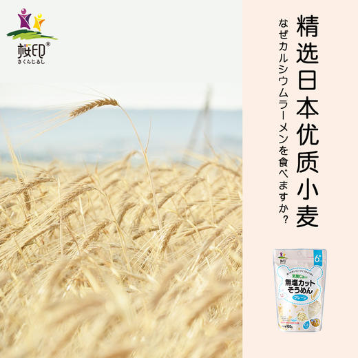 樱印(桜印)日本原装进口宝宝儿童一段点点钙乳酸钙面条120g/袋 商品图1