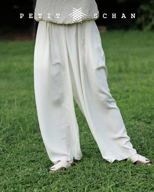 PETIT SCHAN小闪 CLO#046 Return to Zero 归零 重磅砂洗真丝桑蚕丝上衣/裤子 商品图9