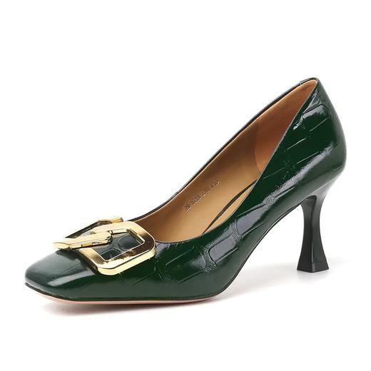 CHT-秋季新款女鞋尖头细跟网红时尚显瘦单鞋女 商品图3