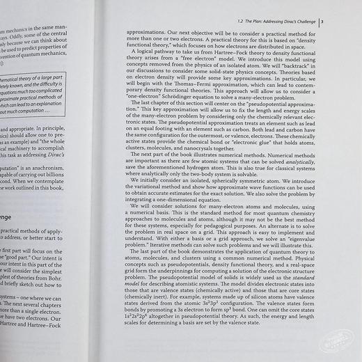 【中商原版】Introductory Quantum Mechanics With Matlab 原子 分子与团簇的量子理论导论 运用矩阵实验室 英文原版 James Chelikowsky 商品图5