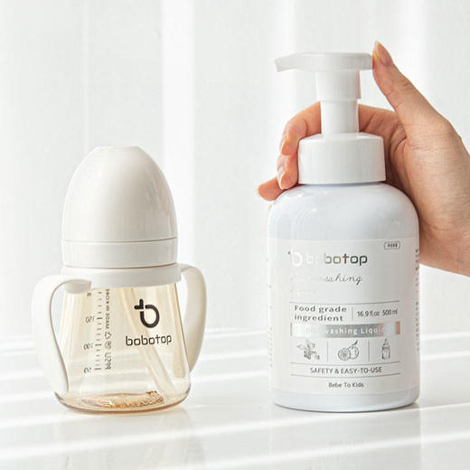 韩国进口bobotop奶瓶果蔬清洗液500ml 商品图5