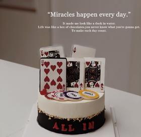 扑克牌蛋糕