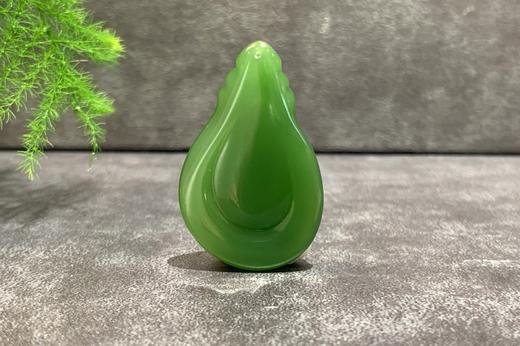 【御珠宫坊】碧玉花鱼挂件 商品图1