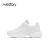 westory2021秋季新品厚底老爹鞋真皮时尚休闲运动鞋S21CM71261 商品缩略图2