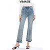 VIMAGE纬漫纪秋季新款时尚通勤休闲显瘦百搭牛仔裤V1605232 商品缩略图3