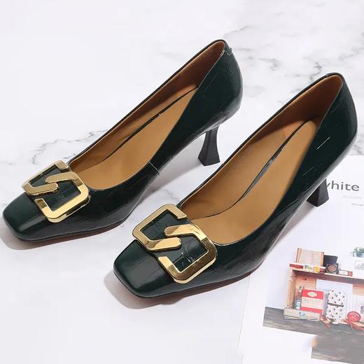 CHT-秋季新款女鞋尖头细跟网红时尚显瘦单鞋女 商品图1