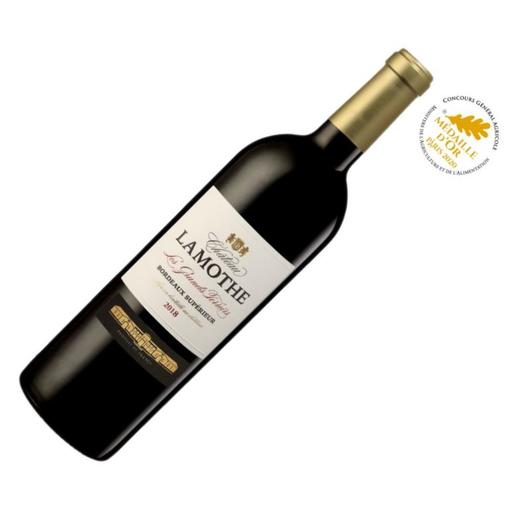 2018 CHATEAU LAMOTHE  AOC BORDEAUX SUPERIEUR RED - LES GRANDS TERROIRS 商品图1