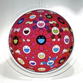 村上隆红色花球-蓝嘴 167/300