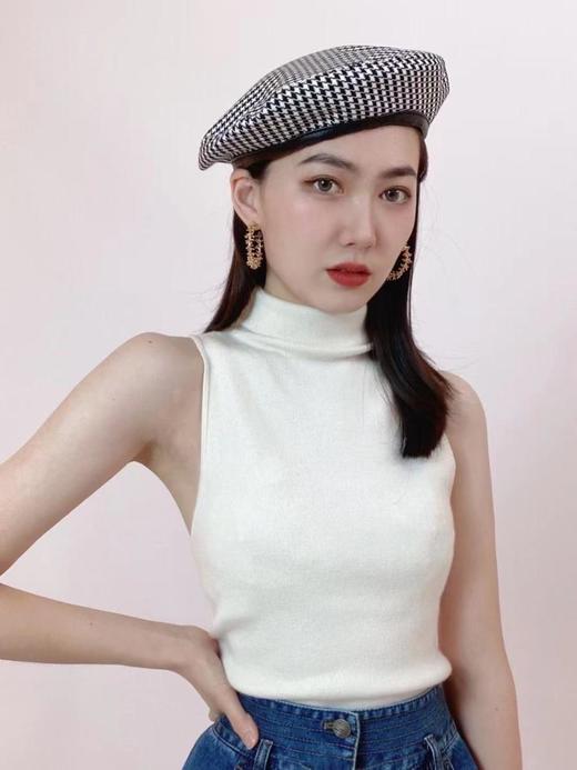 3楼 阿玛施AMASS半高领无袖羊绒打底 商品图2