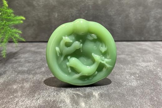 【御珠宫坊·传藏系列】碧玉手镯套装54mm 商品图6