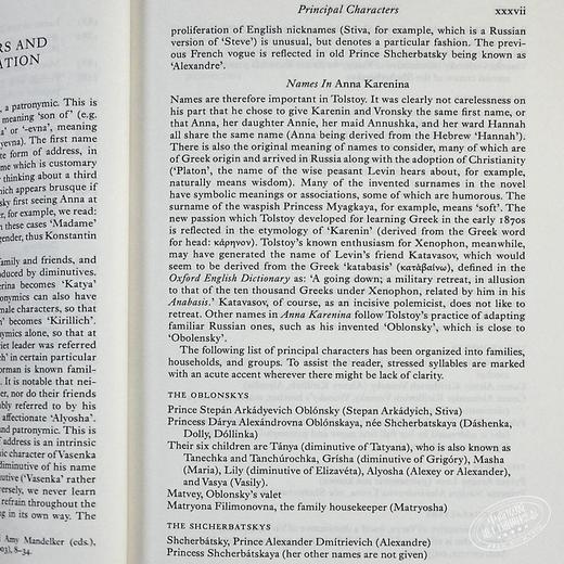 预售 【中商原版】安娜·卡列尼娜（牛津世界经典系列）英文原版 Anna Karenina (Oxford Worlds Classics) 商品图6