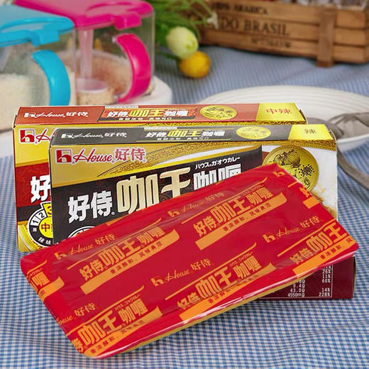 好侍百梦多咖王中辣咖喱块90g 商品图2