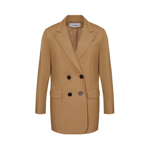 VIMAGE纬漫纪秋季新款女装时尚职业通勤百搭显瘦干练西装外套女V1603205 商品图4