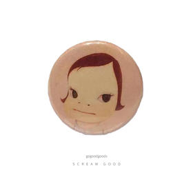 奈良美智-圆形徽章-奈良大头2
