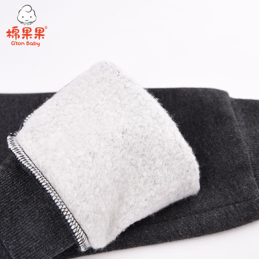 棉果果春秋季女童抓绒针织长裤M322200220546 商品图2