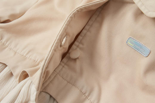 丽婴房-童衣类（秋）E1外套\披风浅卡其\卡其 商品图3