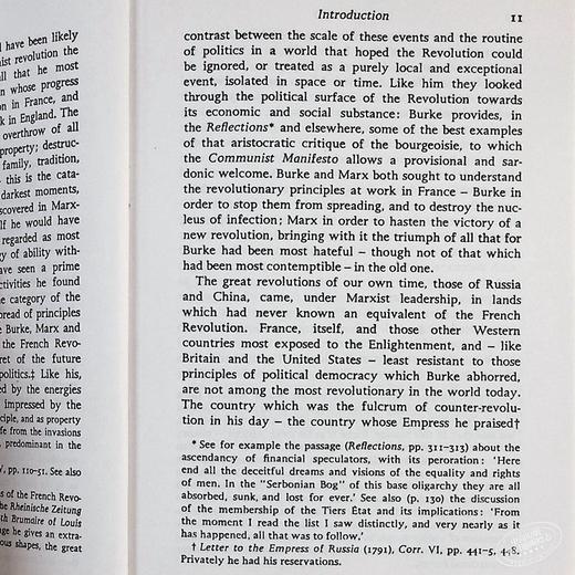 【中商原版】[英文原版]Reflections on the Revolution...对法国大革命的反思 商品图6