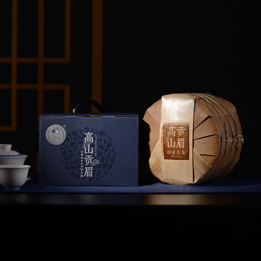 澜沧古茶2021年高山贡眉大饼提客装老白茶白牡丹茶饼笋壳装357g*5片 商品图0