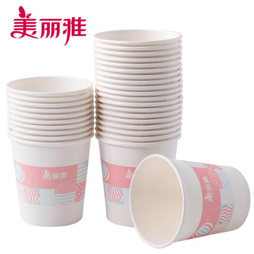 美丽雅特惠装100只装一次性纸杯 商品图5