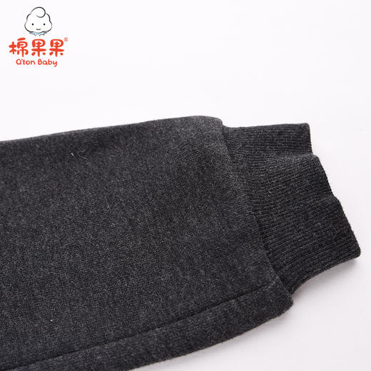 棉果果春秋季女童抓绒针织长裤M322200220546 商品图3