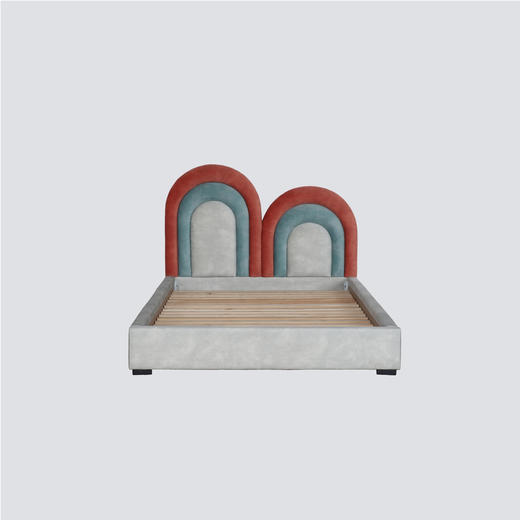 NS家居nsfurniture MINI系列彩虹软包床NSBD-7102系列 商品图0