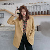 VIA BEANS  反领四扣休闲西装外套9221010046 商品缩略图0