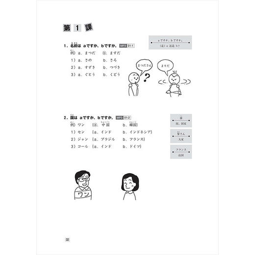 大家的日语(第二版)(初级)(1)(听力) 商品图2