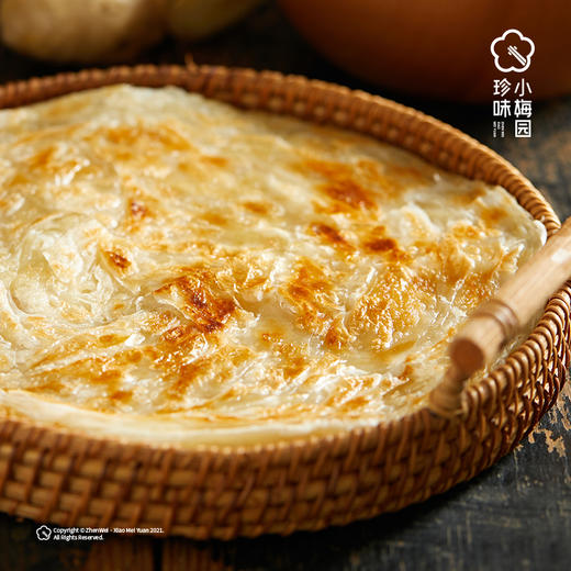 珍味小梅园 正宗台湾原味手抓饼500g*2包 商品图2