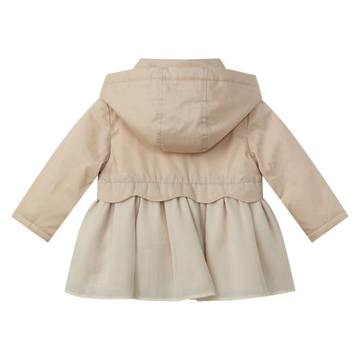 丽婴房-童衣类（秋）E1外套\披风浅卡其\卡其 商品图1