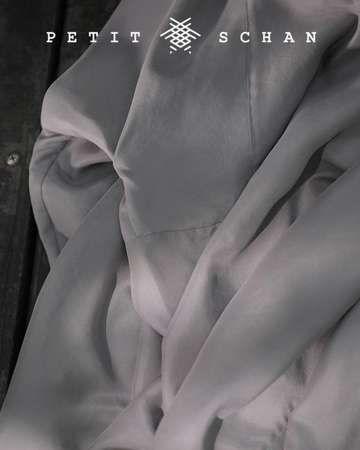 PETIT SCHAN小闪 CLO#046 Return to Zero 归零 重磅砂洗真丝桑蚕丝上衣/裤子 商品图3