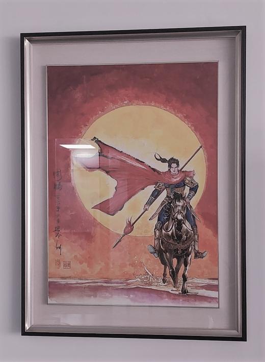 【艺术原稿】《水浒策》名家手绘巨幅原画（宣纸） 商品图0