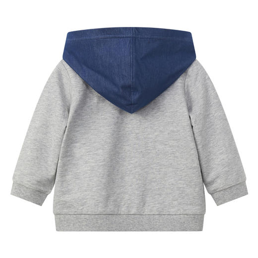 丽婴房-童衣类（秋）E1外套\披风中灰 商品图1