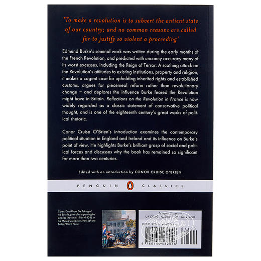 【中商原版】[英文原版]Reflections on the Revolution...对法国大革命的反思 商品图1