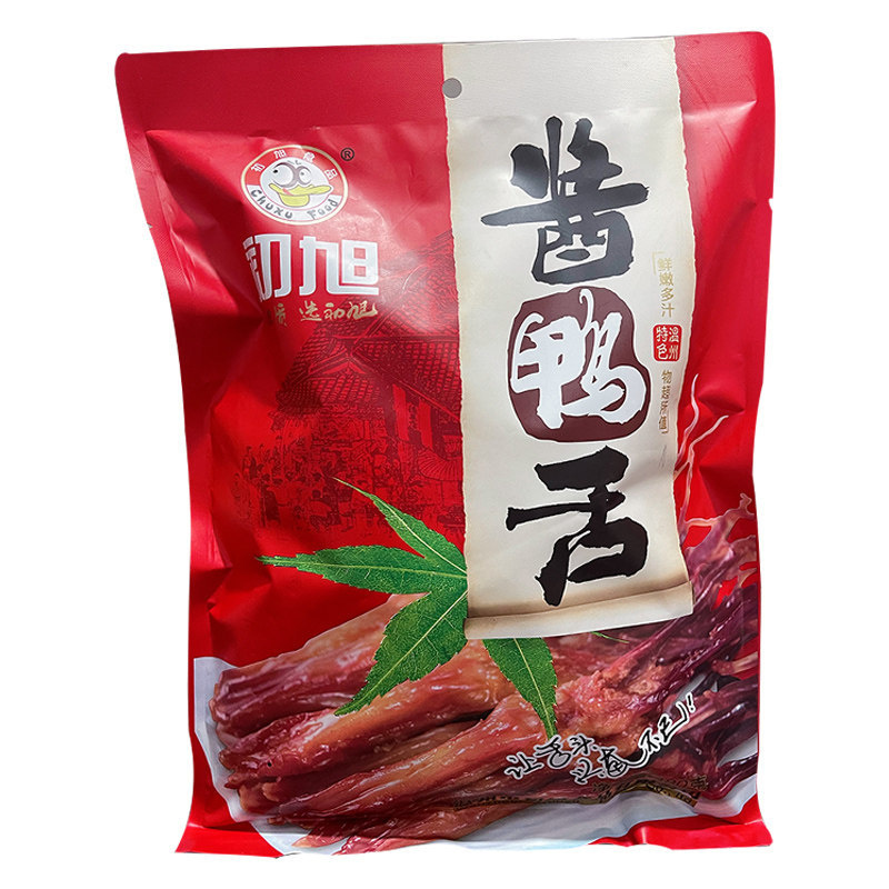 温州初旭酱鸭舌头净重480g新包装鸭肉零食