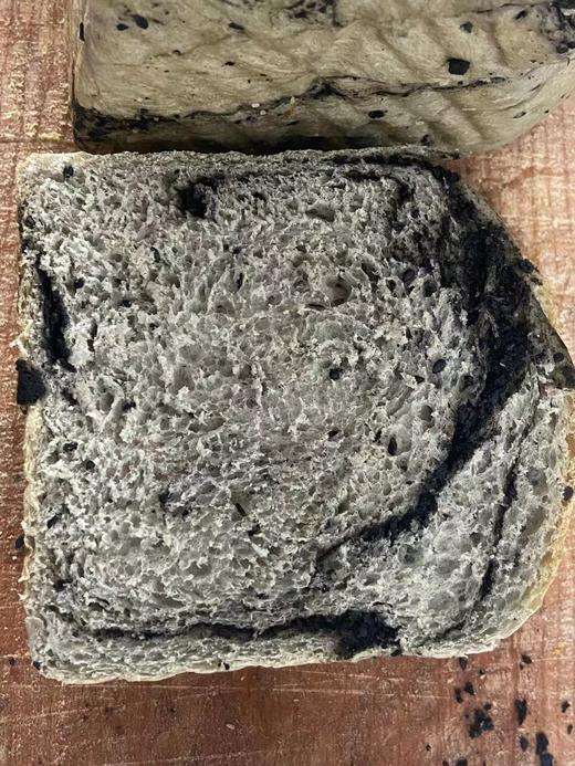 【健康面包】黑芝麻大理石吐司，低糖低油，切片，无添加剂 商品图2