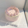 粉色奶油花蛋糕 商品缩略图0
