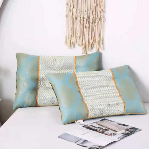 荧翊决明子枕头 透气布料 采用优质灯芯绒布料 蓬松回弹丝柔 商品图0