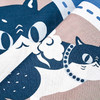 【幸运土猫】联珠喵如茉全棉纯棉猫三四件套件柔软被套原创设计 商品缩略图2