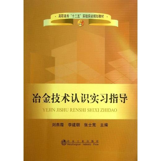 冶金技术认识实习指导(高职高专)/刘燕霞 李建朝 张士宪 商品图0