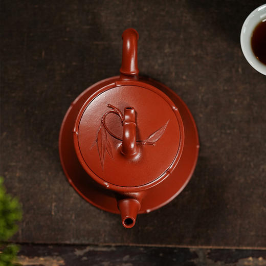 宜兴龙德堂陶艺 汤宣武《一品竹段》原矿大红袍 190 cc 商品图3
