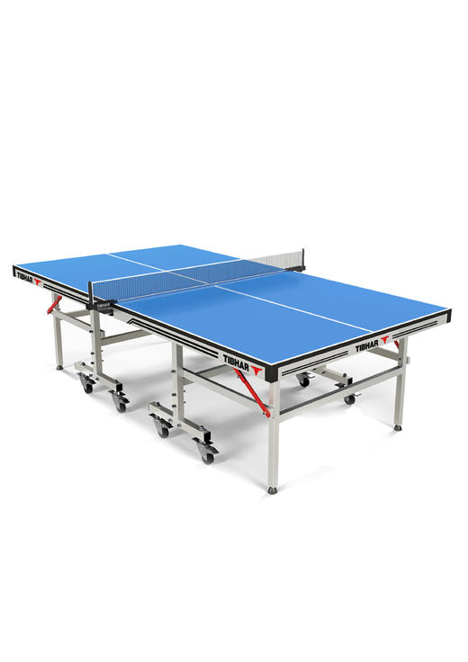 挺拔Tibhar 9822 分体轮式乒乓球台球桌 国际乒联认证比赛用台 商品图1