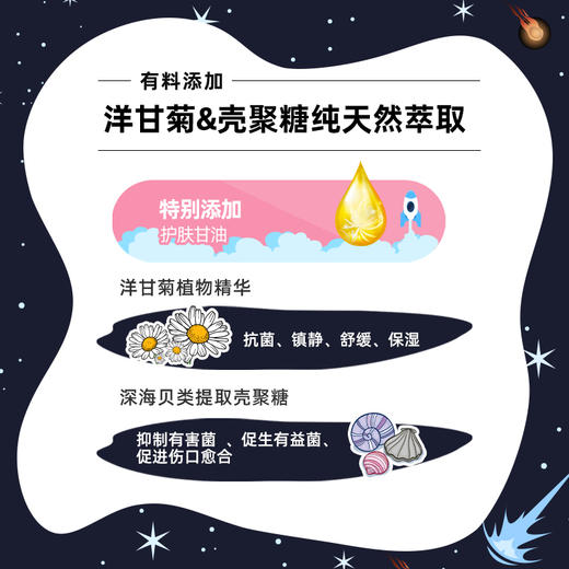 瑞小星X壳护 0-6岁儿童专用湿厕纸 24包 （独立包装 每包12片） 商品图4