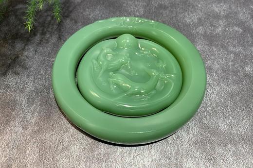 【御珠宫坊·传藏系列】碧玉手镯套装54mm 商品图2