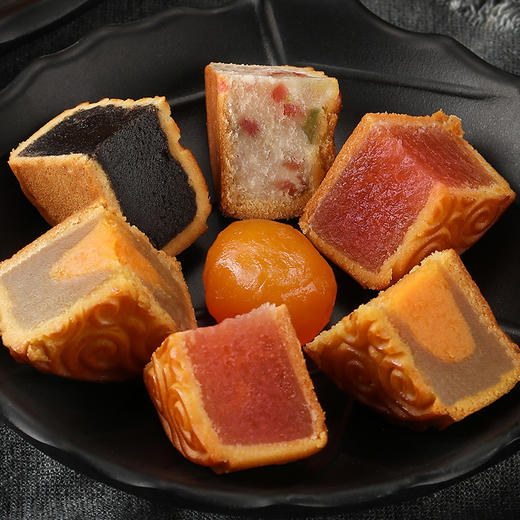 【中秋团圆礼】经典广式月饼·中秋佳节幸福礼9饼7味/765g精装月饼礼盒 商品图2