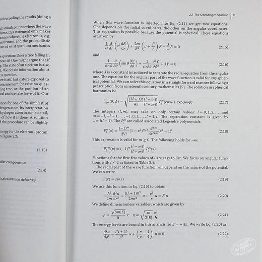 【中商原版】Introductory Quantum Mechanics With Matlab 原子 分子与团簇的量子理论导论 运用矩阵实验室 英文原版 James Chelikowsky 商品图7