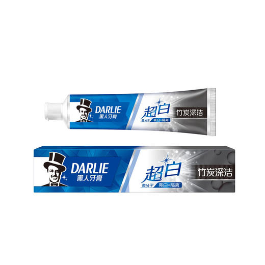好来牙膏超白竹炭深洁120g 商品图0