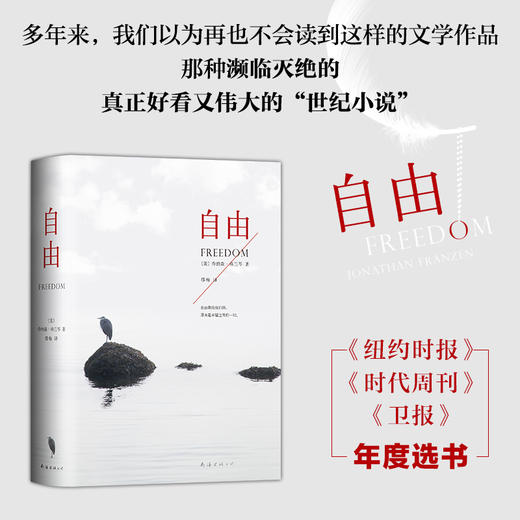 乔纳森·弗兰岑2册套装 自由 如何独处 商品图1