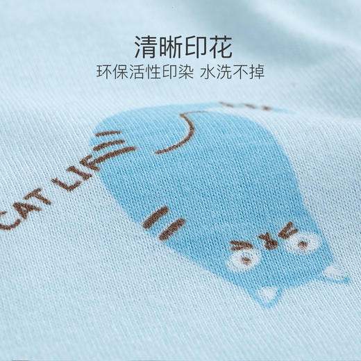 【断码特价】爱帝女式卡通印花短袖睡裙 商品图1